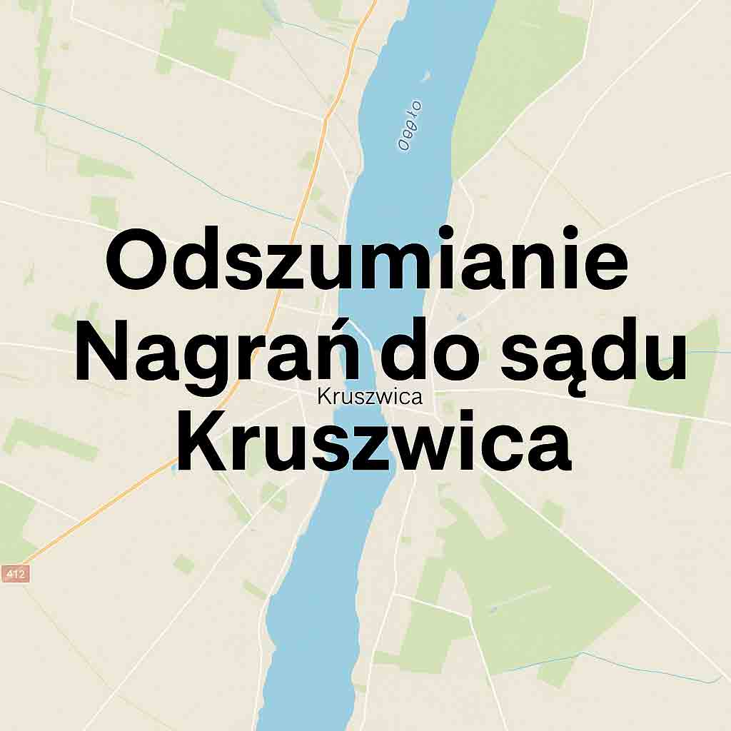 Odszumianie Nagrań do sądu Kruszwica Odszumianie Nagrań do sądu Kruszwica
