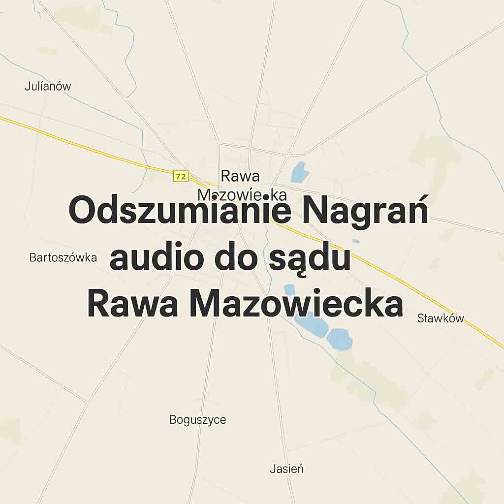 Odszumianie Nagrań audio do sądu Rawa Mazowiecka Odszumianie Nagrań audio do sądu Rawa Mazowiecka