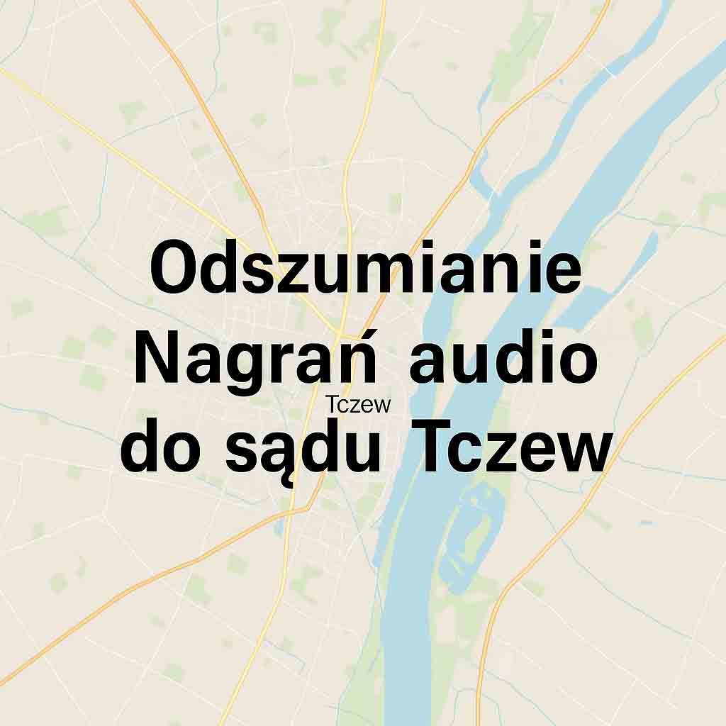 Odszumianie Nagrań audio do sądu Tczew Odszumianie Nagrań audio do sądu Tczew
