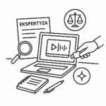 Poprawianie nagrań do sądu Audio Wideo