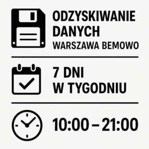 Odzyskiwanie Danych ul.Powstańców Śląskich 18B, 01-381 Warszawa