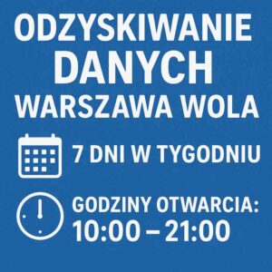 Odzyskiwanie danych u.Górczewska 15A, 01-186 Warszawa Gps:52.23614422168323, 20.967457682355104