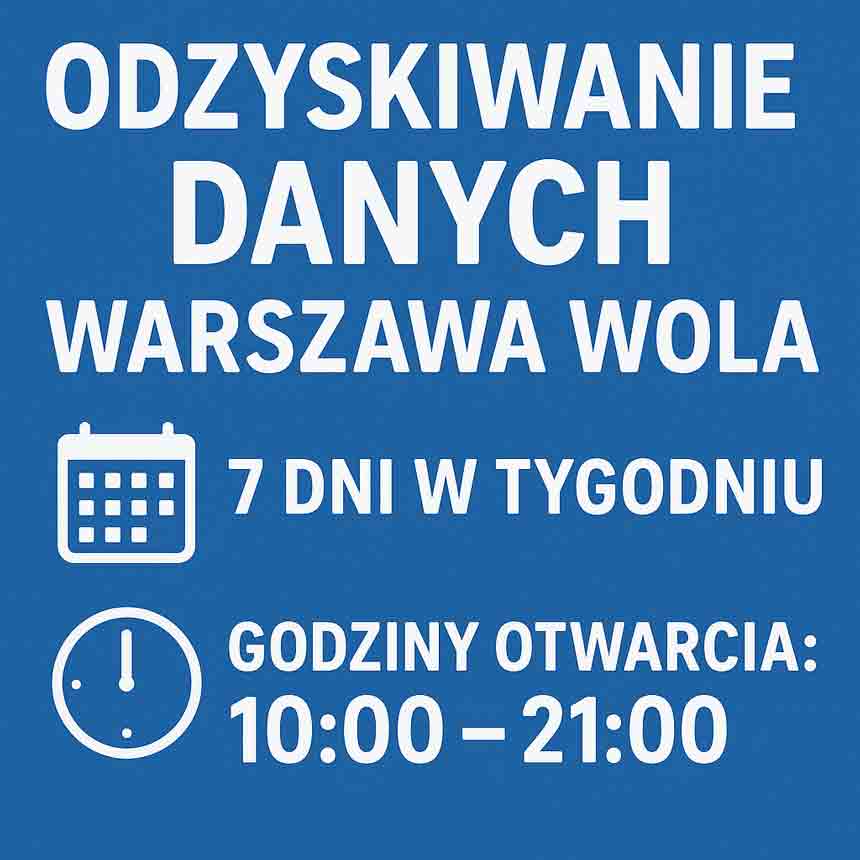 Odzyskiwanie danych u.Górczewska 15A, 01-186 Warszawa Gps:52.23614422168323, 20.967457682355104