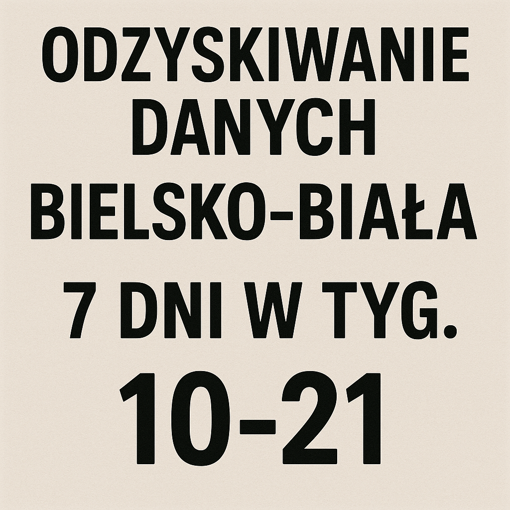 Odzyskiwanie Danych Bielsko-Biała