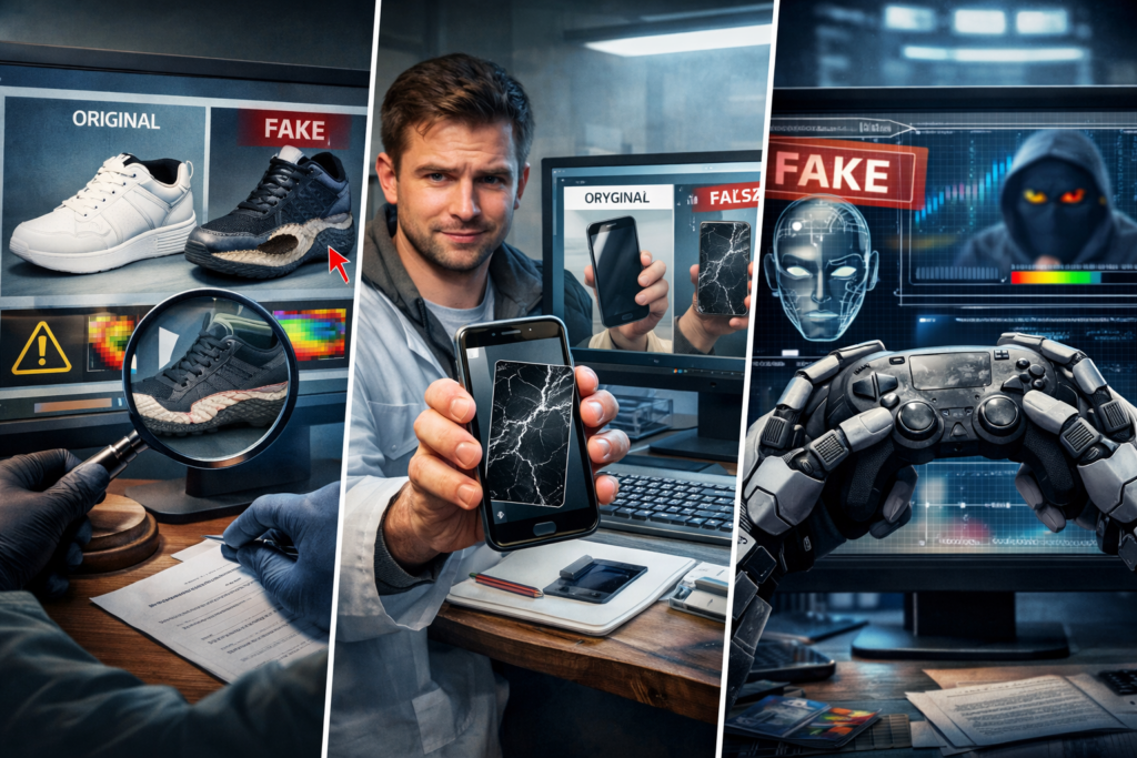 Oszukany kupujący lub sprzedający na portalach ekspertyza